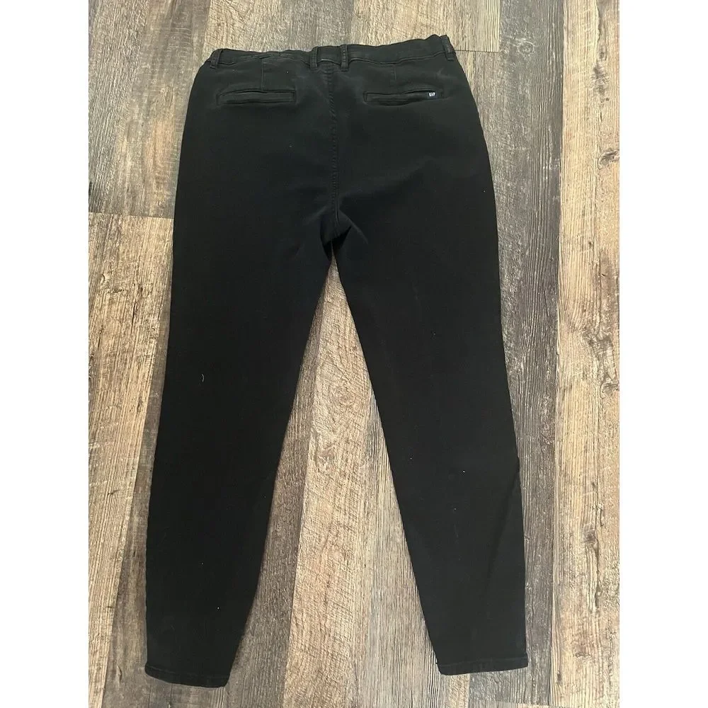 GAP Black Ankle-Length Slim Pants - Picture 2 of 4